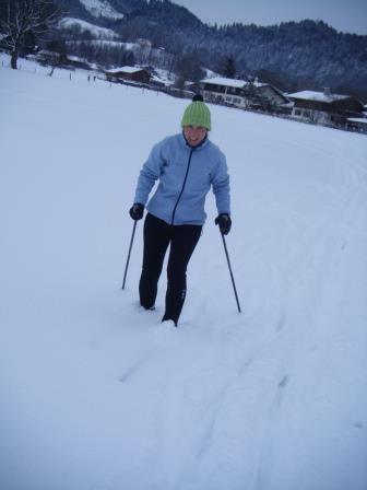 Claudi Schnee Langlauf